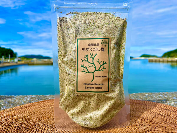 座間味島<br>もずくだし塩