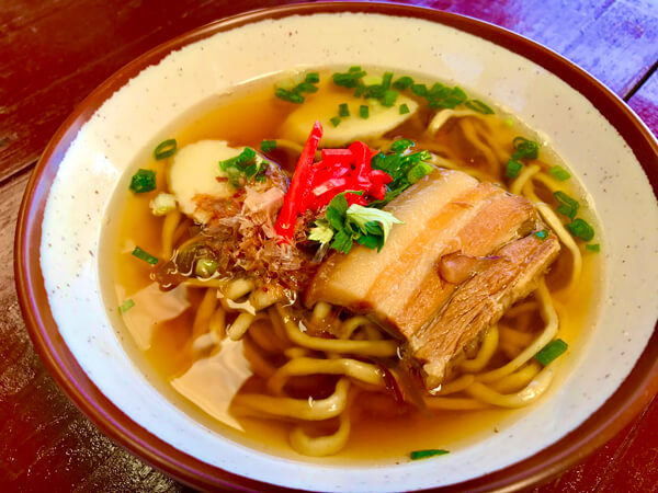 もずくそば（温）